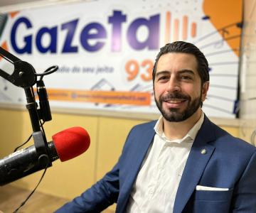 Empresário Afonso Santiago participa de entrevista no Jornal Gazeta FM